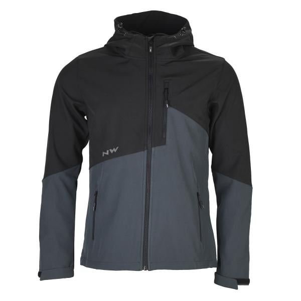 GIACCA ENDURO NORTHWAVE SOFTSHELL JACKET NERO